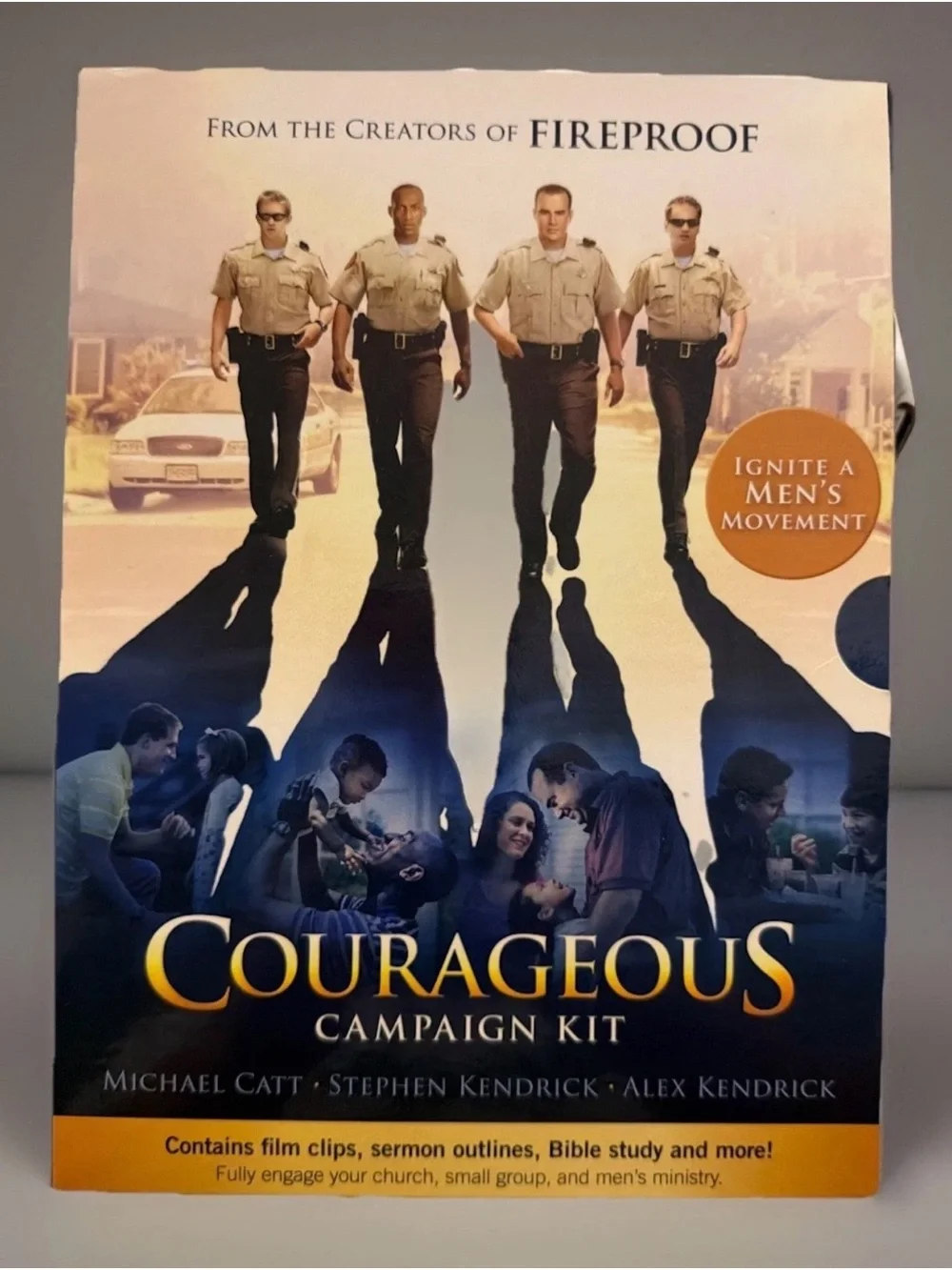 Courageous Campaign Kit - Navy Blue & Gold